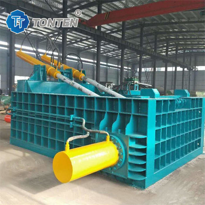 طلاء القطع المعدنية دلو آلة البريكيت الهيدروليكية للغبار 4000kg