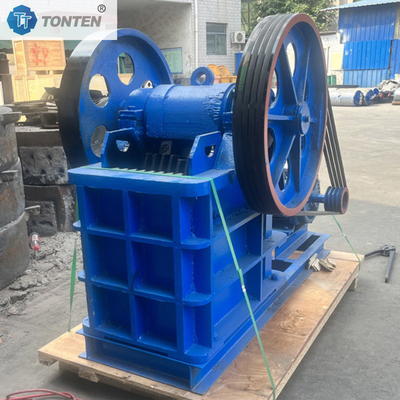 PE600x900 حجر كسارة 100t / h آلة كسارة الفك للصخور الحجرية