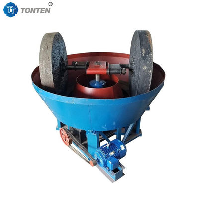 مطحنة طحن الرطب الأسطوانية لخام الذهب، آلة طحن المعادن