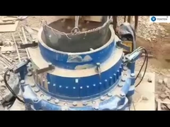 كسارة زنبركية مخروطية