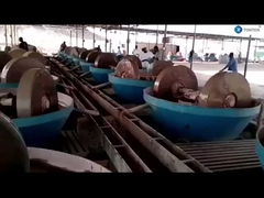 طاحونة المكعب الرطب آلة طحن الذهب