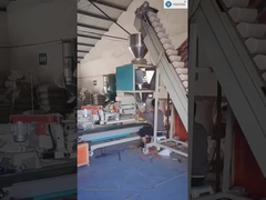 آلة تعبئة ملء للكريات البلاستيكية 25kg 50kg